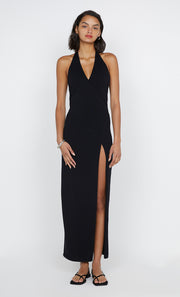 Irie Halter Dress in Black by Bec + Bridge