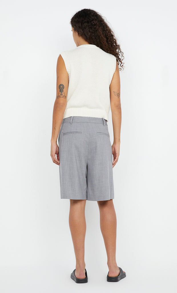 Jordin Short in Charcoal Weave by Bec + Bridge