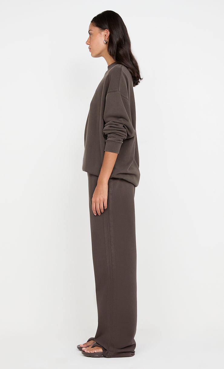 Jorja Crew Jumper in Dark Choc by Bec + Bridge