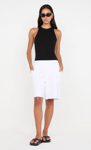 Jorja Wide Leg Short in White by Bec + Bridge