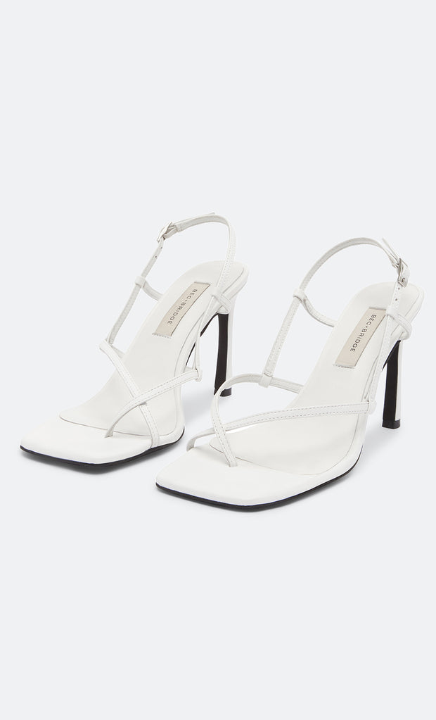 KATE HEEL - WHITE