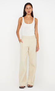 Kelsi Pant in Bone by  Bec + Bridge