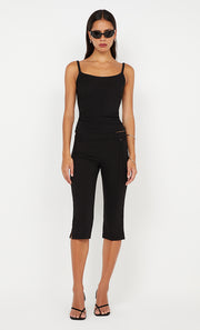 Kody Rib Tank in Black by Bec + Bridge