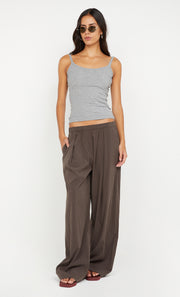 Kody Rib Tank in Grey Marle by Bec + Bridge