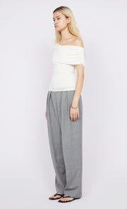 Larsen Drape Top in Ivory by Bec + Bridge