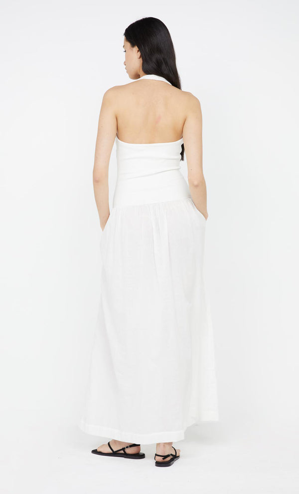 Leila Halter Dress in Ivory by Bec + Bridge