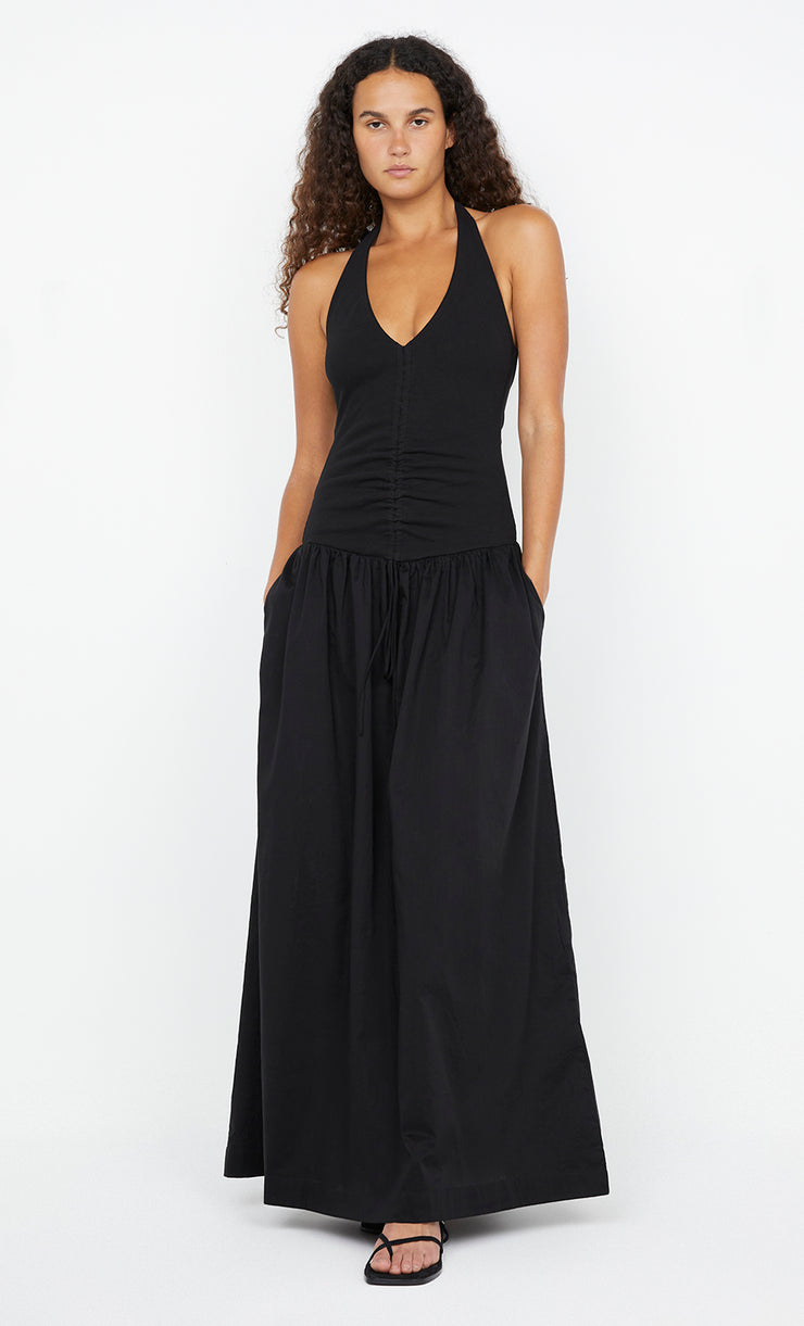 Leila Halter Neck Dress in Black by Bec + Bridge