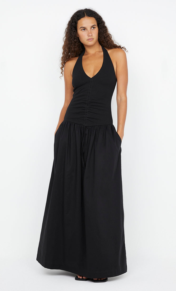 Leila Halter Neck Dress in Black by Bec + Bridge