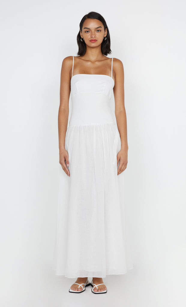 Lina Maxi Dress in White by Bec + Bridge