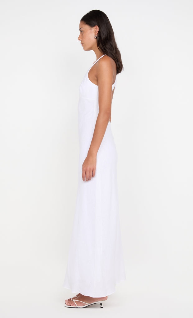 Luca Crossover Dress in White by Bec + Bridge