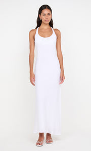 LUCA CROSSOVER DRESS - WHITE