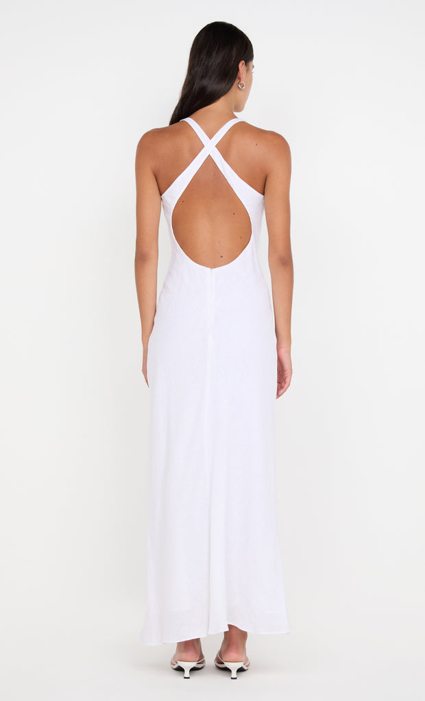 Luca Crossover Dress in White by Bec + Bridge