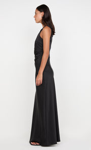 Lunetta Twist Strap Dress in Black by Bec + Bridge Bridesmaid