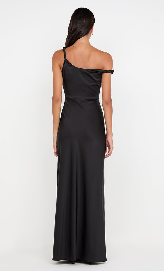 Lunetta Twist Strap Dress in Black by Bec + Bridge Bridesmaid