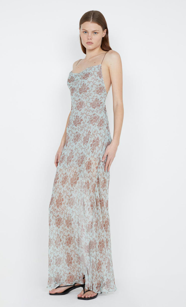 Lylou Maxi Dress in Juniper Floral by Bec + Bridge