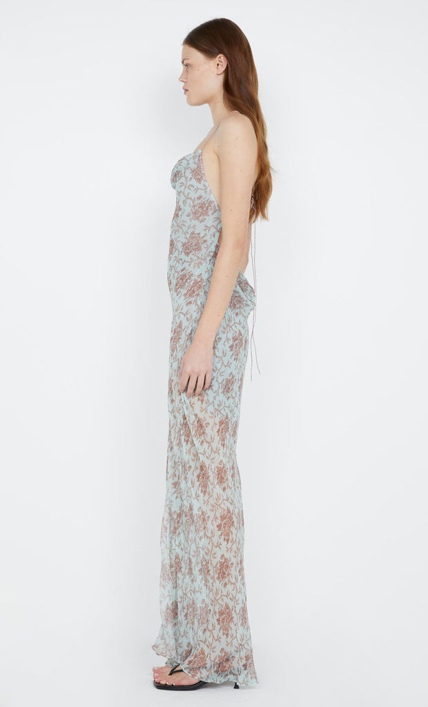 Lylou Maxi Dress in Juniper Floral by Bec + Bridge