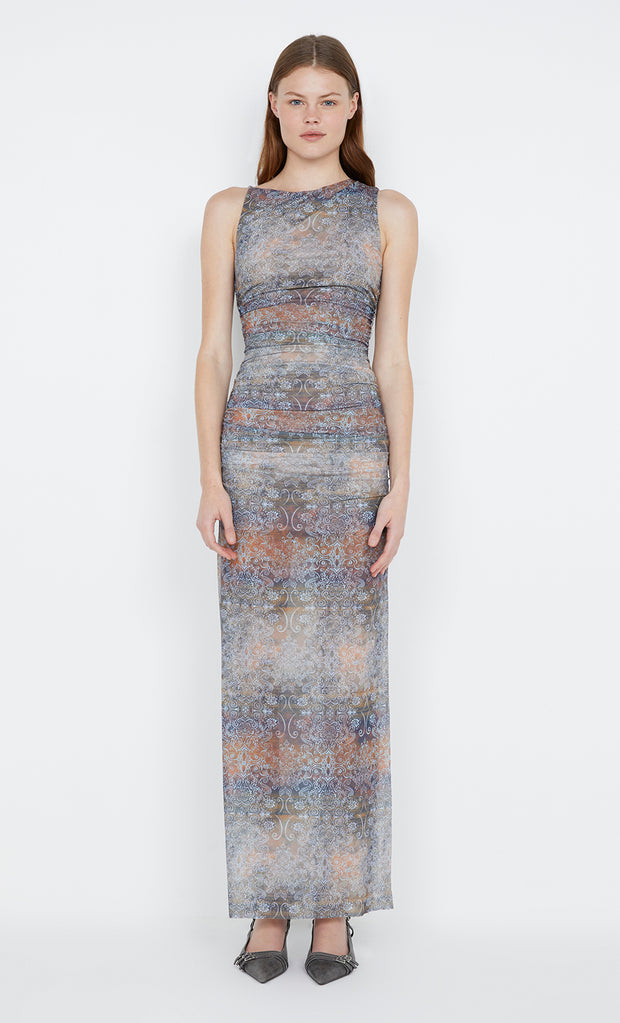 Malaya Maxi Dress in skyfire ombre by Bec + Bridge