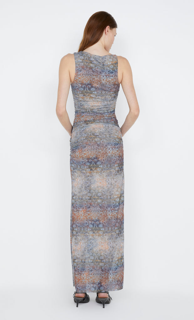 Malaya Maxi Dress in skyfire ombre by Bec + Bridge