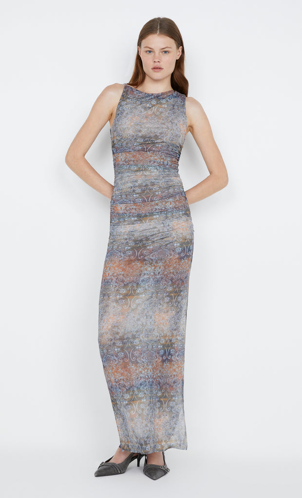 Malaya Maxi Dress in skyfire ombre by Bec + Bridge