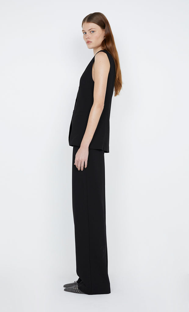 Mana Straight Leg Pant in Black by Bec + Bridge