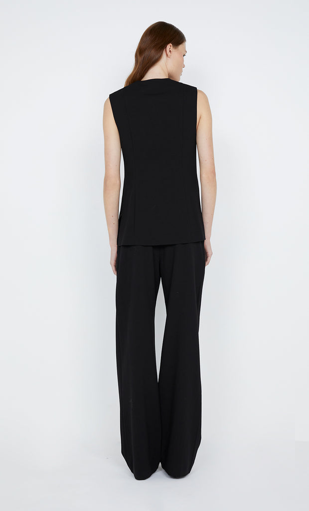 Mana Straight Leg Pant in Black by Bec + Bridge