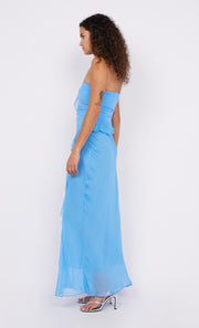 Maresca Strapless Dress in Azure by Bec + Bridge