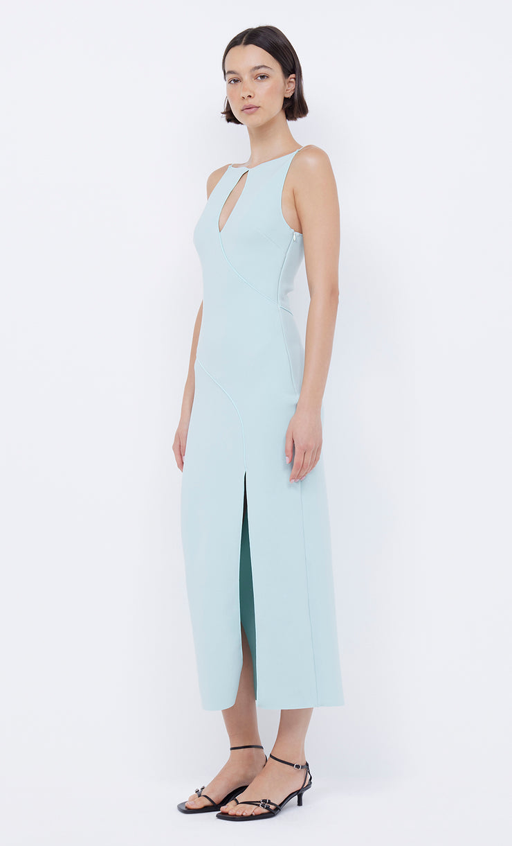 MARIELLE SPLIT DRESS - MIST