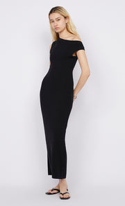 Martha Asym Maxi Dress in Black by Bec + Bridge