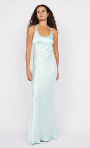 MAXINA CROSSOVER DRESS - MINT