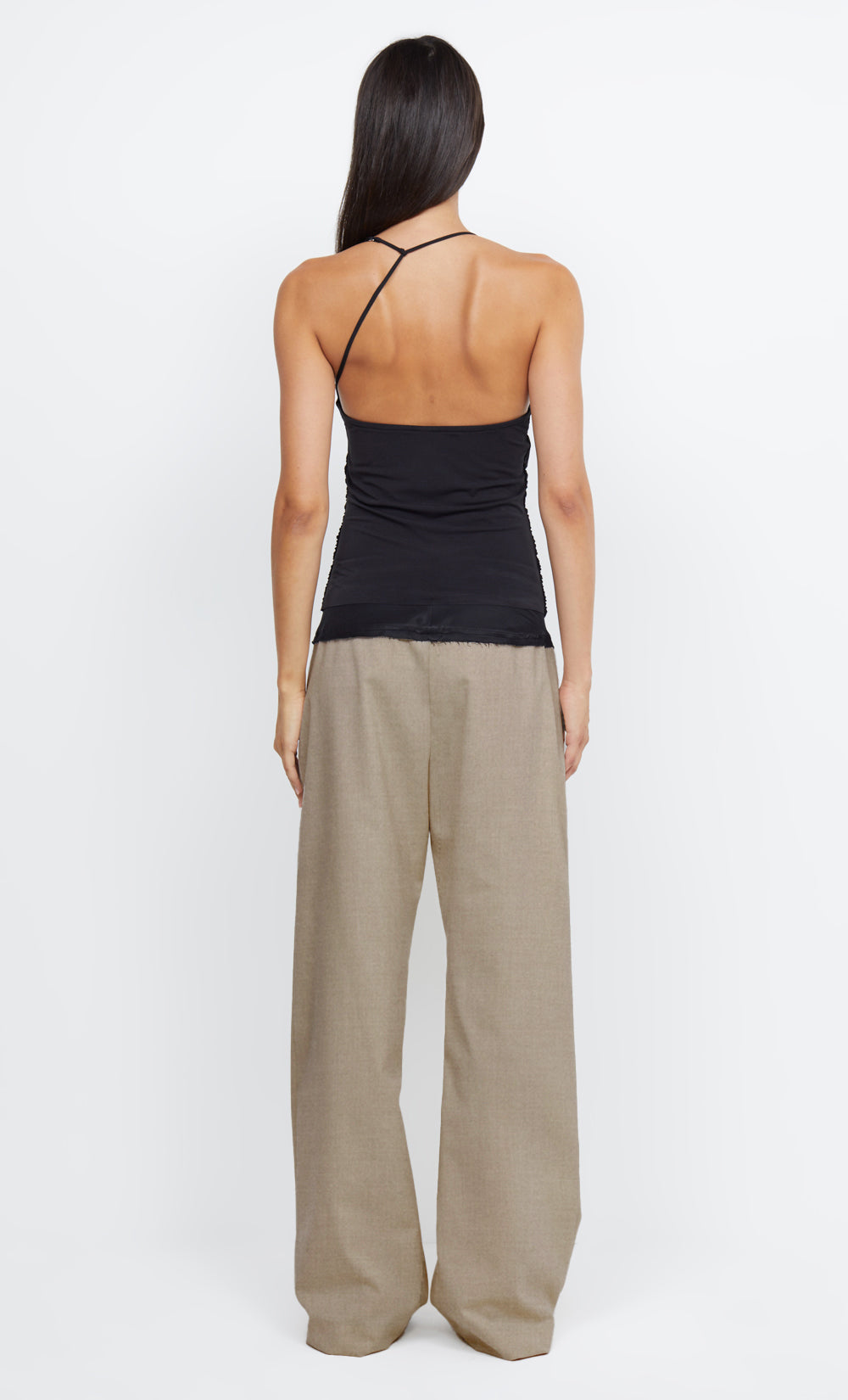 MONTANA ASYMMETRIC TOP - BLACK – BEC + BRIDGE AU