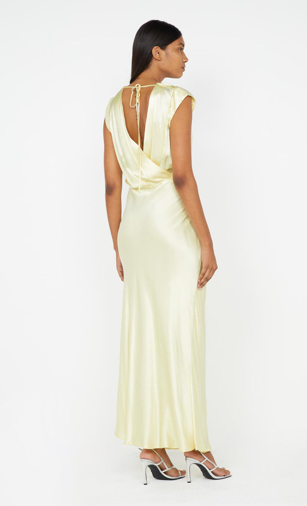 Moon Dance Maxi Dress in Ice Yellow by Bec + Bridge