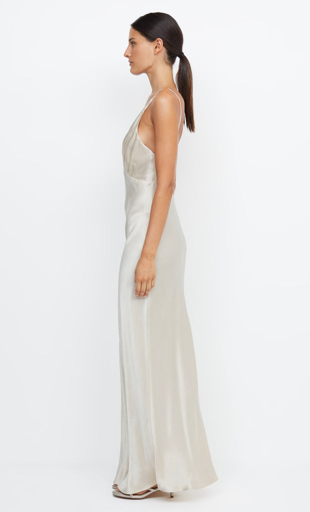 MOON DANCE V MAXI DRESS - SAND