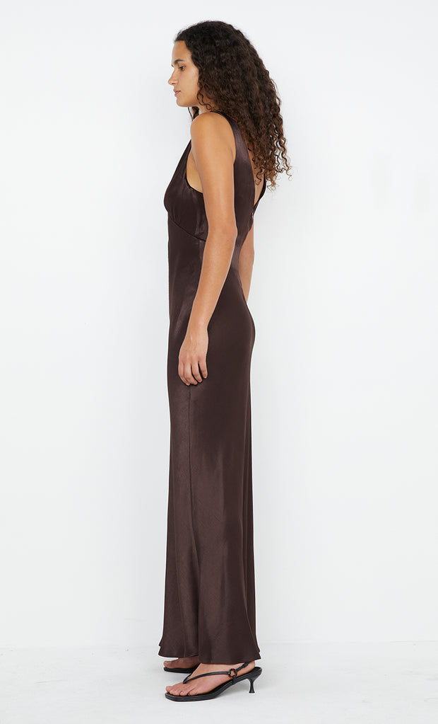 Moon Dance Verona Dress in Dark Chocolate by Bec + Bridge