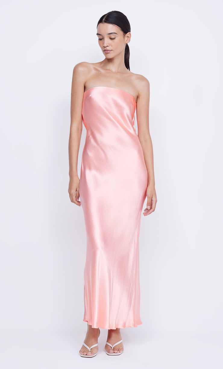 Moon Dance Strapless Dress in coral by Bec + Bridge