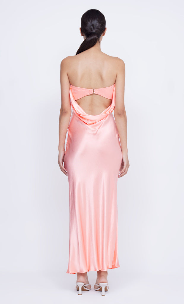 Moon Dance Strapless Dress in coral by Bec + Bridge