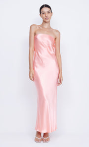 Moon Dance Strapless Dress in coral by Bec + Bridge