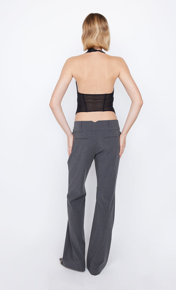 Naida Halter Top in Charcoal by Bec + Bridge