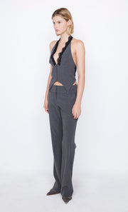 Naida Halter Top in Charcoal by Bec + Bridge