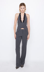 Naida Halter Top in Charcoal by Bec  + Bridge