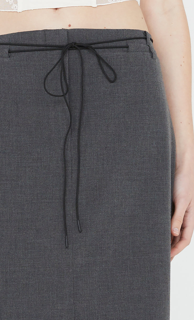 Naida Panel Skirt in Charcoal by Bec + Bridge