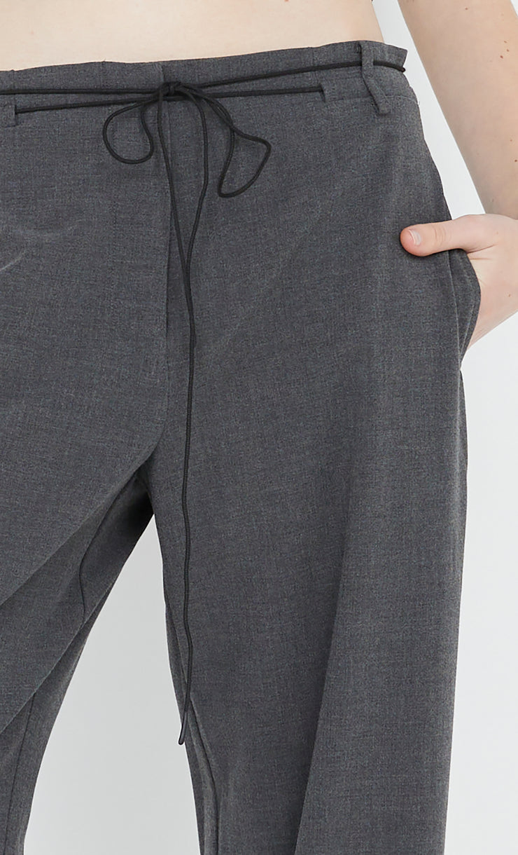 Naida Straight Leg Pant in charcoal by Bec + Bridge