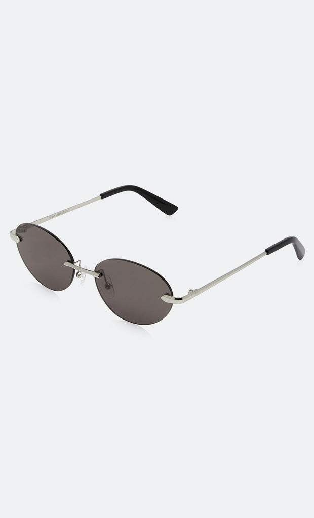 Neo Sunglasses in Chrome and Black by Bec + Bridge