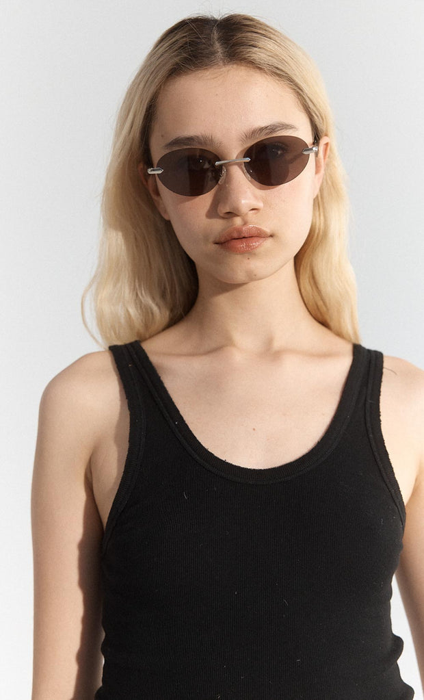 NEO SUNGLASSES - CHROME/BLACK