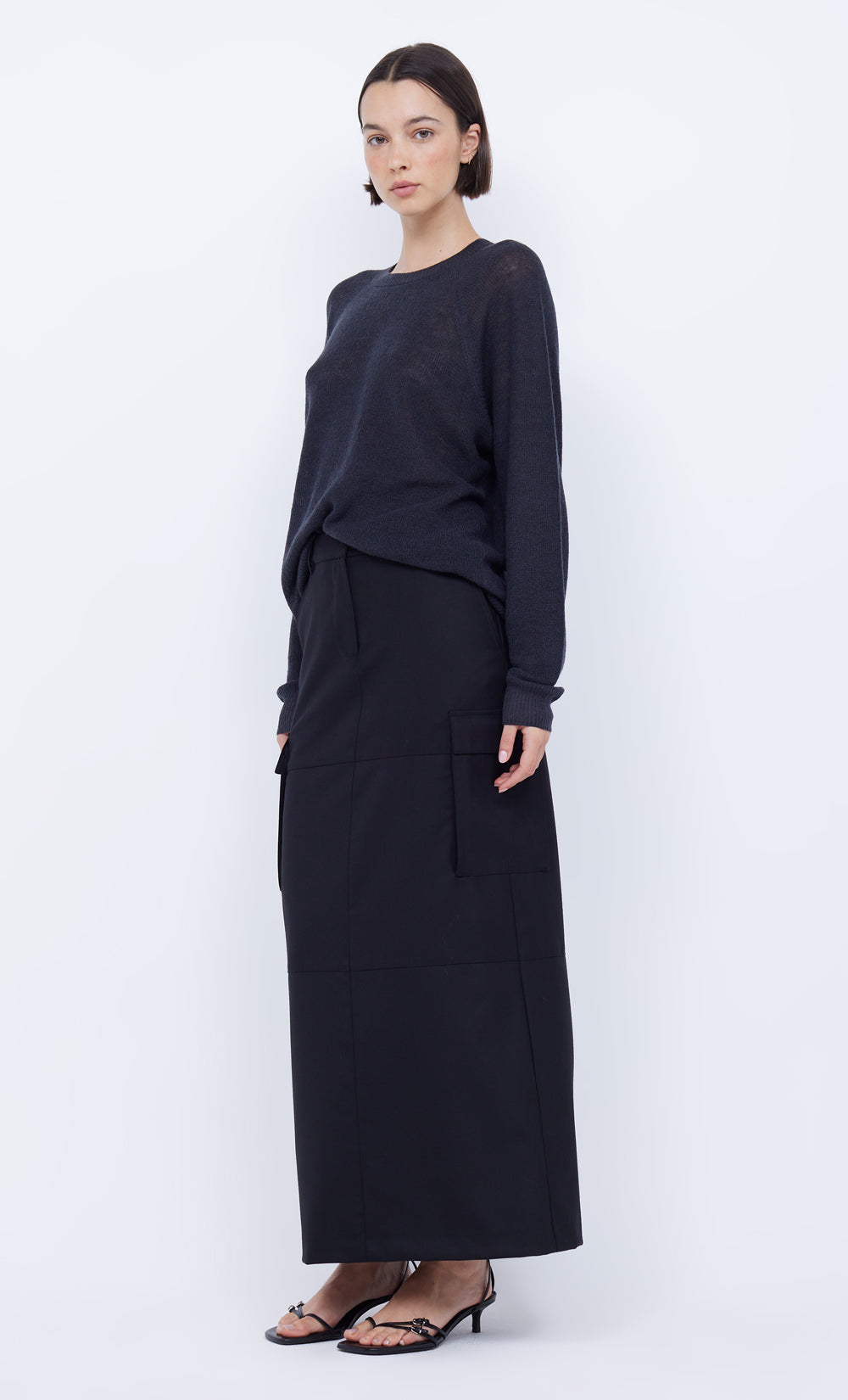 Nevada Maxi Skirt in Black BEC BRIDGE BEC BRIDGE AU