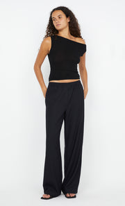 Ninah Drawstring Pant in black by Bec + Bridge