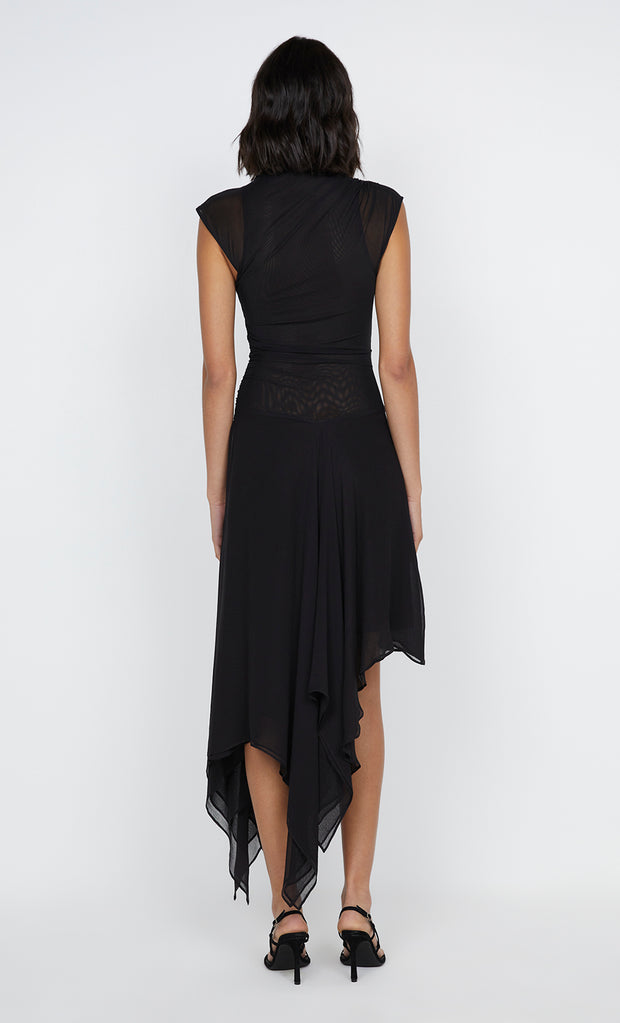 Noemi Asym Dress in Black by Bec + Bridge