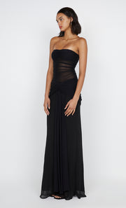 Noemi Strapless Dress in Black by Bec + Bridge