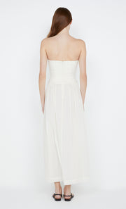 Palmer Strapless Dress in ivory by Bec + Bridge