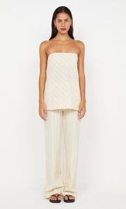 Peyson Pant in Cream and Black Stripe by Bec + Bridge