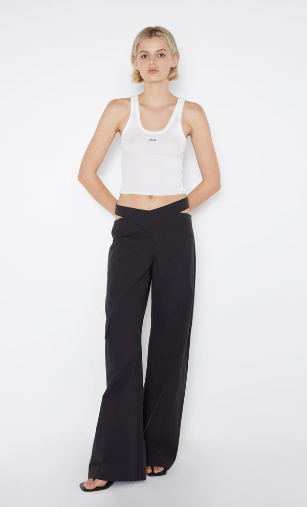 Raylie Cargo Pant in Black by Bec + Bridge